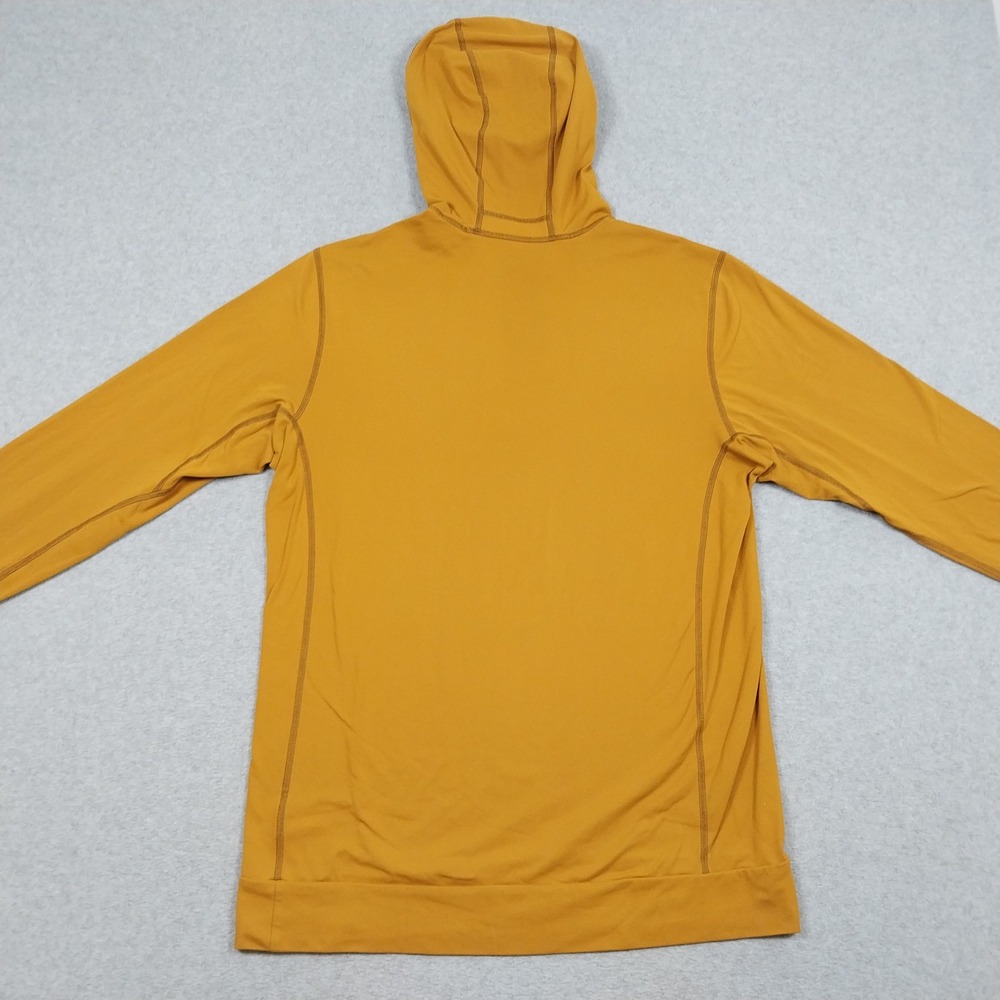 Arc'teryx Hoody Men Medium Orange Stryka Rho LT Base Layer Balaclava Lightweight - Picture 4 of 13